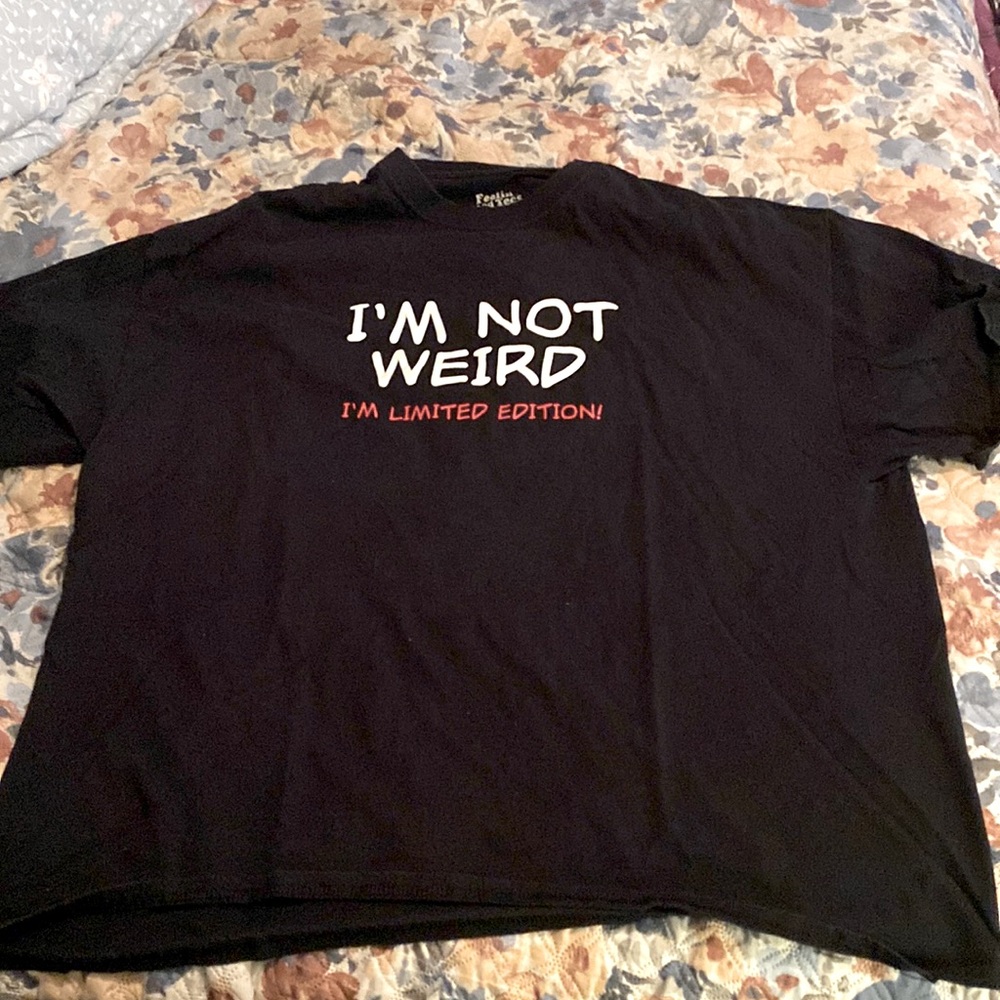 I’m selling a black shirt, the size 2XL